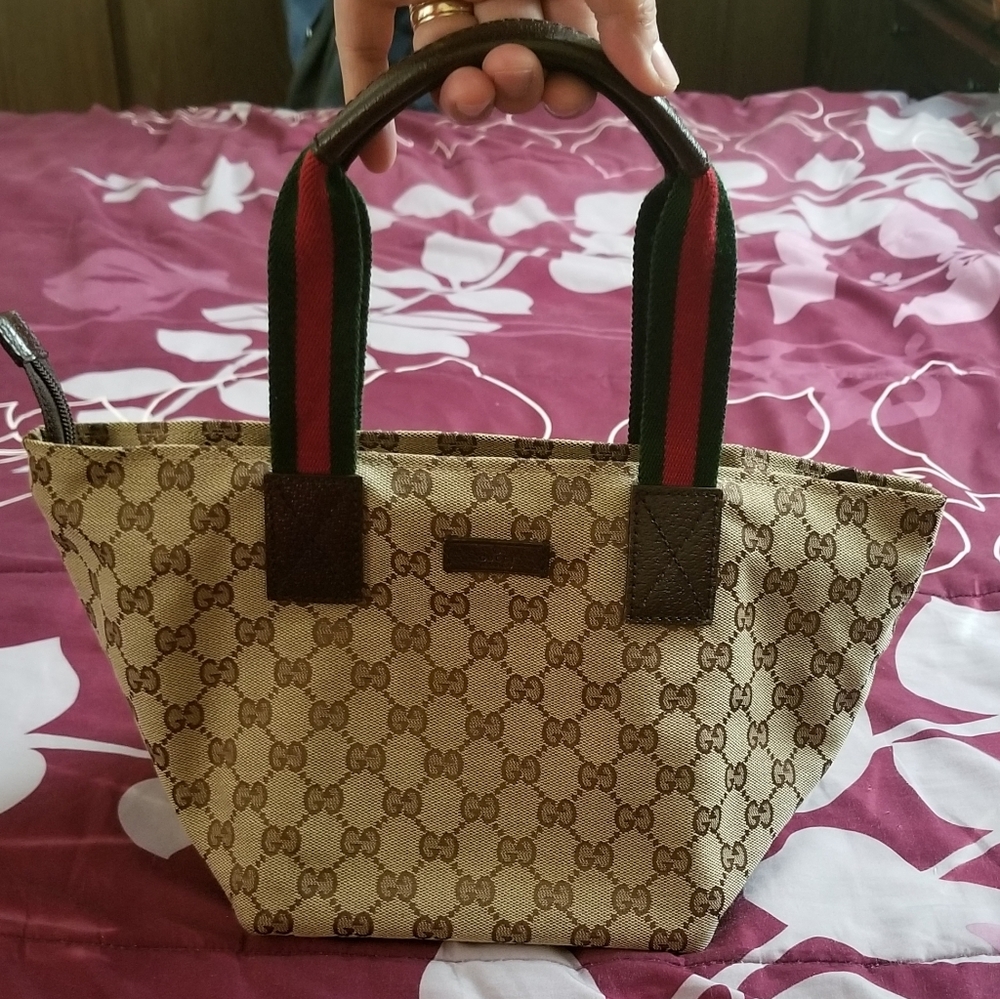 Gucci GG canvas small tote bag